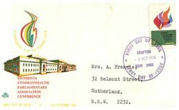 (N 32)  Australia  1970 - 16th Commonwealth Association Conference (Royal FDC) - Otros & Sin Clasificación