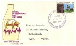 (N 32)  Australia  1970 - Dairy Congress (Royal Cover) - Otros & Sin Clasificación