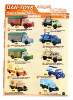 DAN TOYS - CATALOGUE N°61: DECEMBRE 2011 + De 500 MODEL REDUIT VEHICULE / AUTOMOBILE / PHOTO Avec PRIX VALEUR ESTIMATION - Catalogues & Prospectus