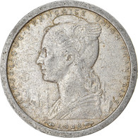 Monnaie, French West Africa, Franc, 1948, TB, Aluminium, KM:3, Lecompte:11 - Côte-d'Ivoire