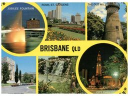 (N 33) Australia - QLD - Brisbane (with Stamp) - Brisbane