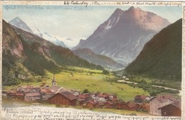 Val D'Hérens : Evolène - Oblitérée Le 26.VI.1906 - Evolène