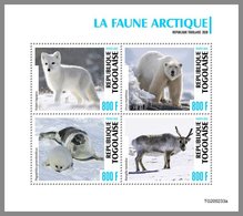 TOGO 2020 MNH Arctic Fauna Arktische Tierwelt Faune Arctique M/S - IMPERFORATED - DHQ2036 - Arctic Tierwelt