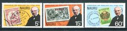 Nauru 1979 Death Centenary Of Sir Rowland Hill Set MNH (SG 204-206) - Nauru