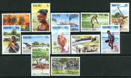 Nauru 1984 Life In Nauru Set MNH (SG 303-314) - Nauru