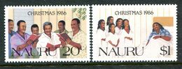 Nauru 1986 Christmas Set MNH (SG 344-345) - Nauru