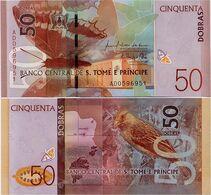 SAINT THOMAS & PRINCE      50 Dobras       P-73       21.10.2016 (2018)        UNC - Sao Tome And Principe