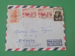 A O F Lettre  Du  29 Avril 1957 De Dakar ( Sénégal ) Pour Bayon 54 - Storia Postale