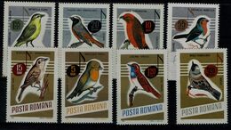 ROMANIA  1966 ROMANIA BIRDS MI No 2500-7 MNH VF!! - Unused Stamps