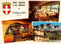 THOLLON-les-MEMISES - Hôtel-Bar-Restaurant Beaulieu Et Des Mémises - Blason Robert Louis - Thollon