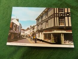 VINTAGE UK WALES: MONS Abergavenny Frogmore Street Colour Shops Dennis - Monmouthshire