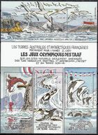 TAAF 2002 Yvert Bloc Feuillet 7 Neuf ** Cote (2017) 13.00 Euro Les Jeux Olympiques Des TAAF - Blocs-feuillets