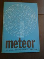 ZA327.12  Hungary   METEOR  -TIT  Urania Observatory  Budapest 1984/10  Magazine - Geografía & Historia