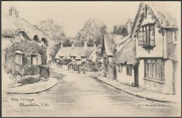 Old Village, Shanklin, Isle Of Wight, C.1920s - SL Aldridge Postcard - Shanklin