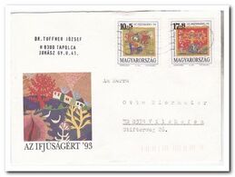 Hongarije 1993, Letter Send To Vilshofen, Germany - Covers & Documents