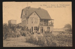 DE PINTE    ENTREE DE L'ETABLISSEMENT HORTICOLE VAN HOUTTE  PERE   2 AFBEELDINGEN - De Pinte