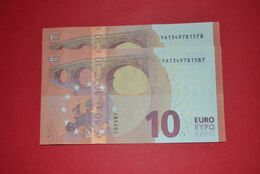 2x 10 EURO - GREECE - Y002A4 - YA1349781587 / YA1349781578 - FDS - UNC - NEUF - 10 Euro