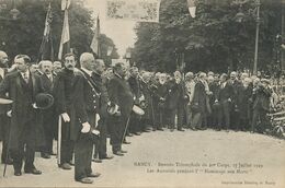 Nancy Rentrée Du 20 Eme Corps 27.7/1919 Hommage Aux Morts . Photographe à Droite . - Manifestations