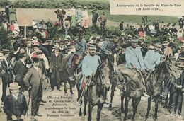 Anniversaire Bataille Mars La Tour 16/8/1870 Officiers Français Et Gendarmes Allemands Frontière . - Manifestations