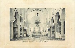 - Herault -ref-A753- Paulhan - Interieur De L Eglise - Pourtour Cadre - - Paulhan