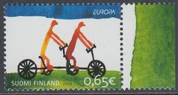 Finland 2006 - EUROPA Stamp - Integration Through The Eyes Of Young People, Tandem Cycling - Mi 1810 ** MNH - Unused Stamps