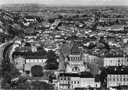 82-MOISSAC- LA CATHEDRALE VUE DU COTEAU - Moissac