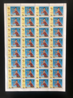 North Korea Corée Du Nord 2006 Sheet Bogen Planche Mi. 5035 Surchargé OVERPRINT Tennis Table Ping Pong Tischtennis - Tafeltennis