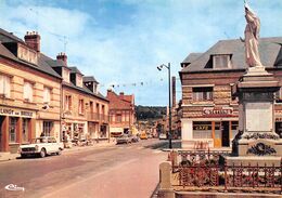 BLANGY-sur-BRESLE - Le Monument Aux Morts, La Grande Rue - Café Du Commerce - Automobile - Blangy-sur-Bresle