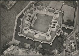 Air View, Beaumaris Castle, Anglesey, C.1960 - Ministry Of Works RP Postcard - Anglesey