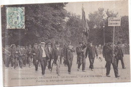 Dépt 67 - Fanfare De SCHILTIGHEIM - Concours Musical  Organisé Par "LE JOURNAL" (3 Et 4 Juin 1906 ) - Très Animée - Schiltigheim