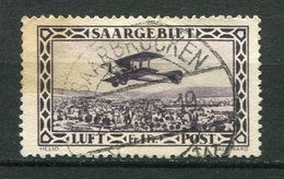 19537 SARRE  PA2 °  1F Violet Avion Survolant Sarrebruck   1928  B/TB - Posta Aerea