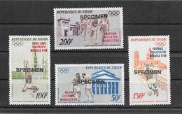 Niger Série Complète Specimen JO 72 ** - Summer 1972: Munich