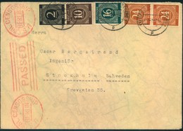 1946, Auslandsbrief Mit Amerikanischer Zensur "U.S: CIVIL CENSORSHIP BERLIN" - American,British And Russian Zone