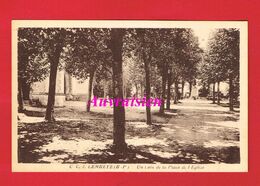 64 Pyrénées-Atlantiques LEMBEYE Un Coin De La Place De L'Eglise - Lembeye