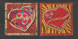 TIMBRE - 2006  -  - N° 3861/62   - Saint Valentin - Cœurs Du Couturier Stéphane Rolland -      Neufs Sans Charnière - Ongebruikt