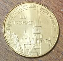 87 LE DORAT MÉDAILLE SOUVENIR MONNAIE DE PARIS 2010 JETON TOURISTIQUE MEDALS COINS TOKENS - 2010
