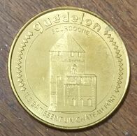 89 GUÉDELON CHANTIER MÉDIÉVAL MDP 2014 MÉDAILLE SOUVENIR MONNAIE DE PARIS JETON TOURISTIQUE MEDALS COINS TOKENS - 2014