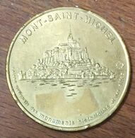 50 MONT SAINT-MICHEL MDP 1998 MÉDAILLE SOUVENIR MONNAIE DE PARIS JETON TOURISTIQUE MEDALS COINS TOKENS - Ohne Datum