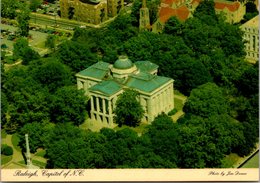 North Carolina Raleigh Aerial View Of Capitol Building - Raleigh