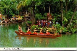 Hawaii Oahu Laie Polynesian Cultural Center Pageant Of The Long Canoes - Oahu