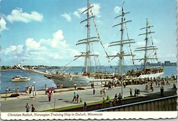 Minnesota Duluth Christian Radich Norwegian Training Ship - Duluth