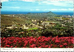 Hawaii Oahu Birds Eye View Of The University Of Hawaii - Oahu