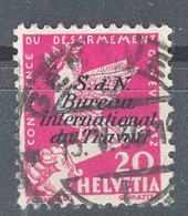 Switzerland Official, Travail 1932 Mi#34 Used - Service