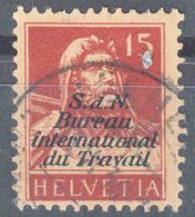 Switzerland Official, Travail 1927 Mi#29 Used - Service