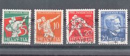 Switzerland 1932 Mi#262-265 Used - Used Stamps