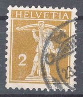 Switzerland 1909 Mi#111 II, Used - Used Stamps