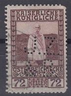 Austria 1908 Jubilee Mi#152 Used, Perfine - Used Stamps