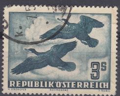 Austria 1953 Airmail Birds Mi#985 Used - Gebruikt