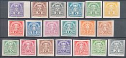 Austria 1920 Mi#293-311 Mint Never Hinged Complete Set - Unused Stamps