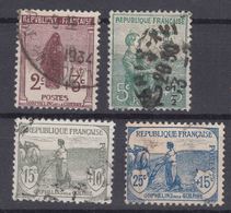 France Orphelins 1917 Yvert#148-151 Used - Usati